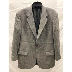 Brooks Brothers Italy Gray Herringbone Sportcoat 42 L